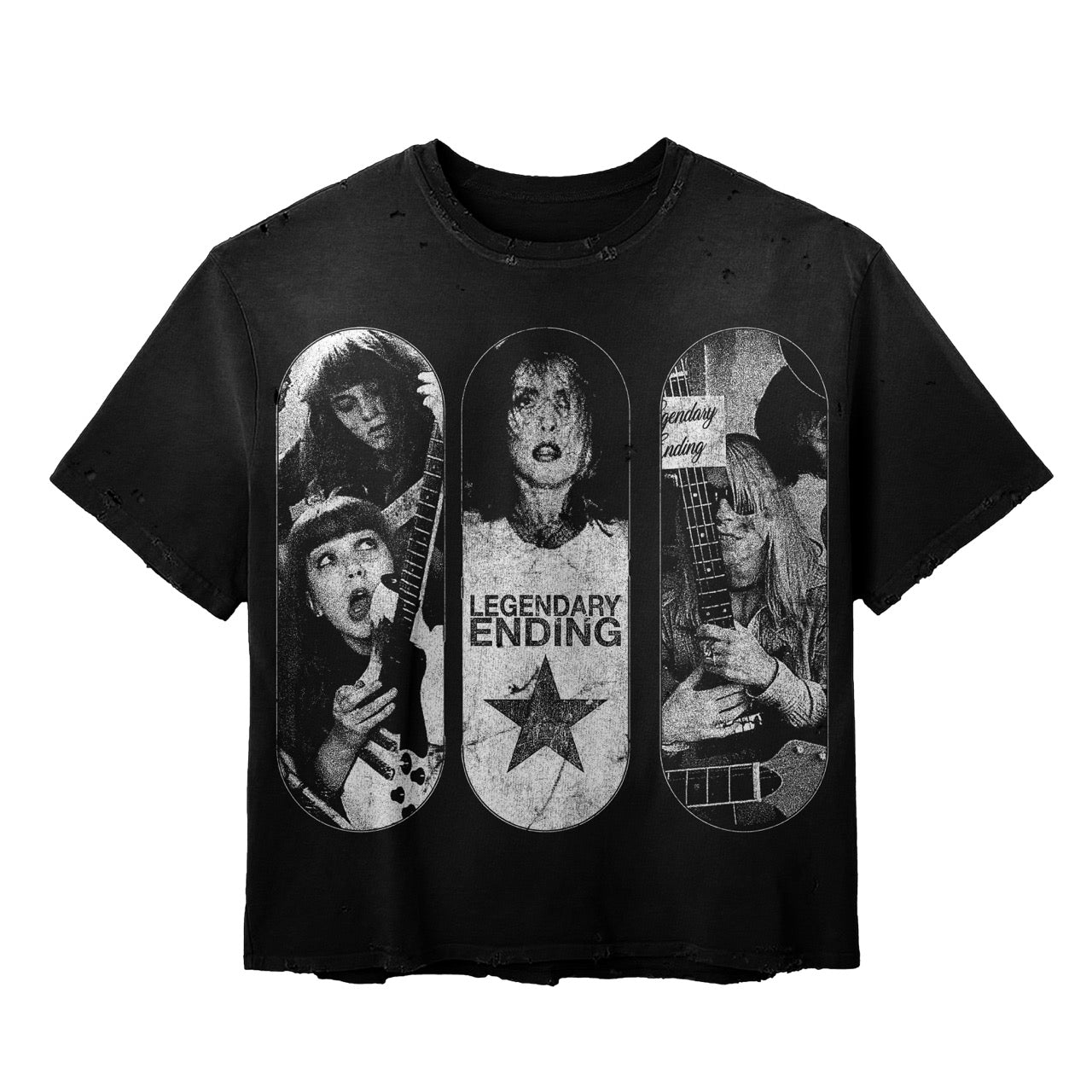 "Amp Junkies" Tee Black
